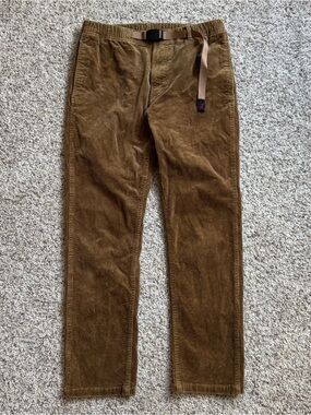 Men's Corduroy Slim Pants in Brown